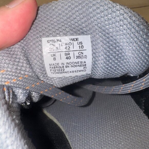 ASICS Gel Venture 9 Indigo Papaya Sneakers Running Shoes Women's 10 Wide - Picture 9 of 11